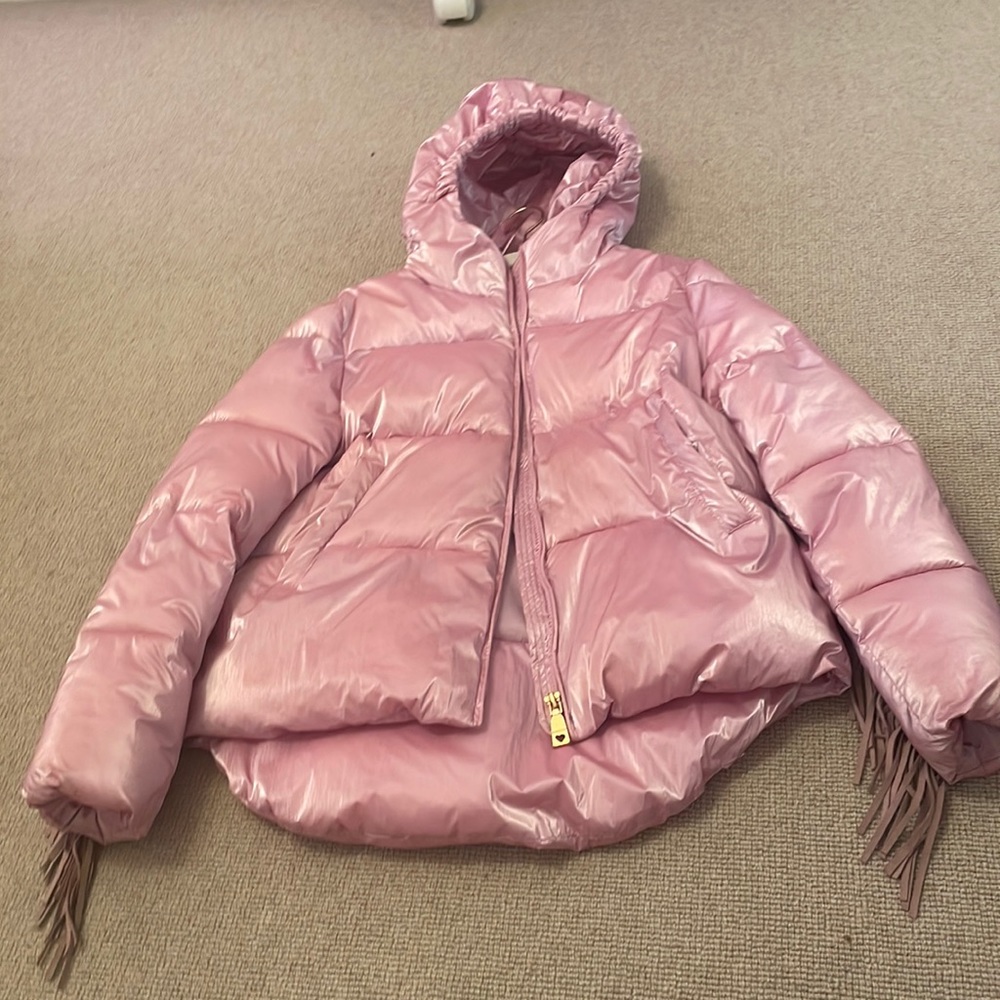 Girls pink monnalisa jacket size 11